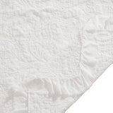 Sadie Stonewashed Paisley Ruffled Quilt Set