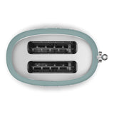 Retro-Style Toaster - Jade Green Matte