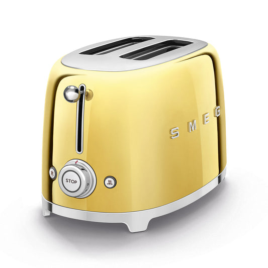 Toaster Retro-style Gold Glossy