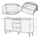 Abigail 57" Wide 3 Drawer Sideboard/TV Stand