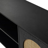 Norbert TV Stand Rattan for TVs up to 65"