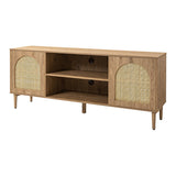 Norbert TV Stand Rattan for TVs up to 65"