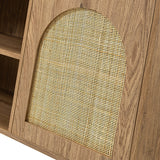 Norbert TV Stand Rattan for TVs up to 65"