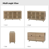 Butes 65 inch TV Stand Console Table with Storage