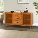 Chris 58" Wide 3 Drawer Sideboard