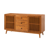 Chris 58" Wide 3 Drawer Sideboard