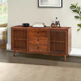 Chris 58" Wide 3 Drawer Sideboard