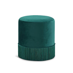 Teddy Velvet Ottoman | Stool