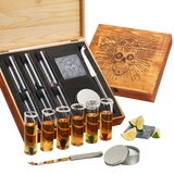 Tequila Shot Glass & Salt Gift Set for Men & Women