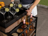 Transformer Outdoor Bar Cart - Panel Storage