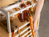 Transformer Outdoor Bar Cart - Panel Storage