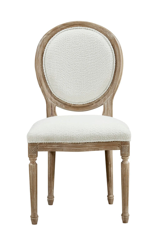 Louis Oval Back Side Chair (NWW)