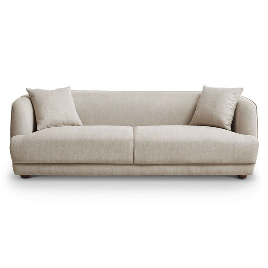 Larisa Mid Century Modern Linen Sofa