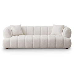 Jasmin Mid-Century Modern 89.7'' Upholstered Sofa