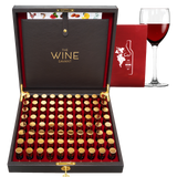 Sommelier Wine Aroma Kit - The Nosing Kit by The Wine Savant - Master Connoisseur Smelling Kit to Train Your Nose - 80 Fragrance Training Kit for Wine Lovers, Wine Game Gifts for Holiday, Him, Her