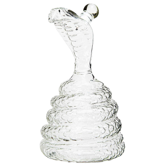 King Cobra Snake Whiskey & Wine Decanter King Cobra Snakes
