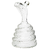 King Cobra Snake Whiskey Snake Whiskey & Wine Decanter King Cobra Snakes Liquor Decanters - Snake Bottle 500ml - The Wine Savant Snake glass decanter, Coiled Snake Holder Ornament Home Decoration - Hold Any Liquod
