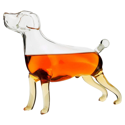 Dog Animal Wine & Whiskey Decanter - 500ml
