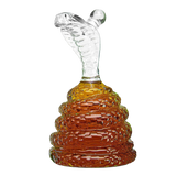 King Cobra Snake Whiskey Snake Whiskey & Wine Decanter King Cobra Snakes Liquor Decanters - Snake Bottle 500ml - The Wine Savant Snake glass decanter, Coiled Snake Holder Ornament Home Decoration - Hold Any Liquod