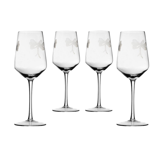 Stemmed Dragonfly Wine Glasses For White and Red Wine