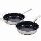 5-Ply Nonstick Stainless Steel Frying Pan