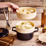 Nori Cast Iron Cocotte with Steamer