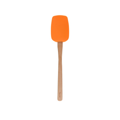 Mauviel M'Passion Tovolo Silicone Orange Spoon, 13.8 x 3.9-In