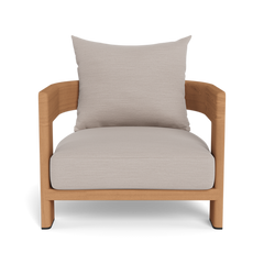 Shop Harbour Victoria Teak Lounge Chair (Teak Natural / Copacabana Sand)