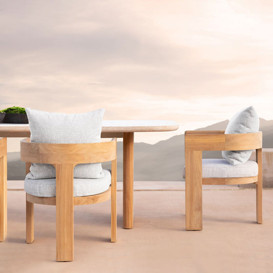 Victoria Teak Dining Table 2600
