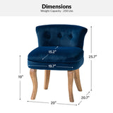 Moises Velvet Vanity Stool(Optional Types)