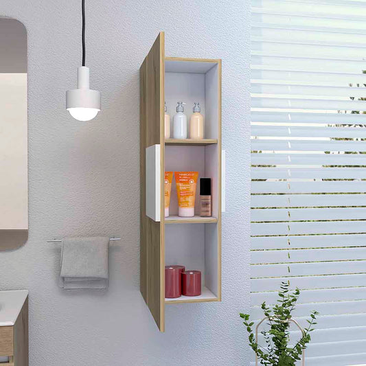 Magna Medicine Single Door Cabinet, Three Shelves