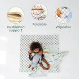 Checker Toffee Vegan Leather Mat