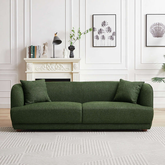 Larisa Mid Century Modern Linen Sofa