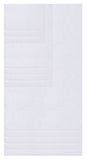 Embroidered - 6 Piece 100% Cotton Luxury Turkish Towel Set with 20 Different Colors
