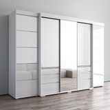 Monaco 3D-EXEX Wardrobe with 1 Mirror