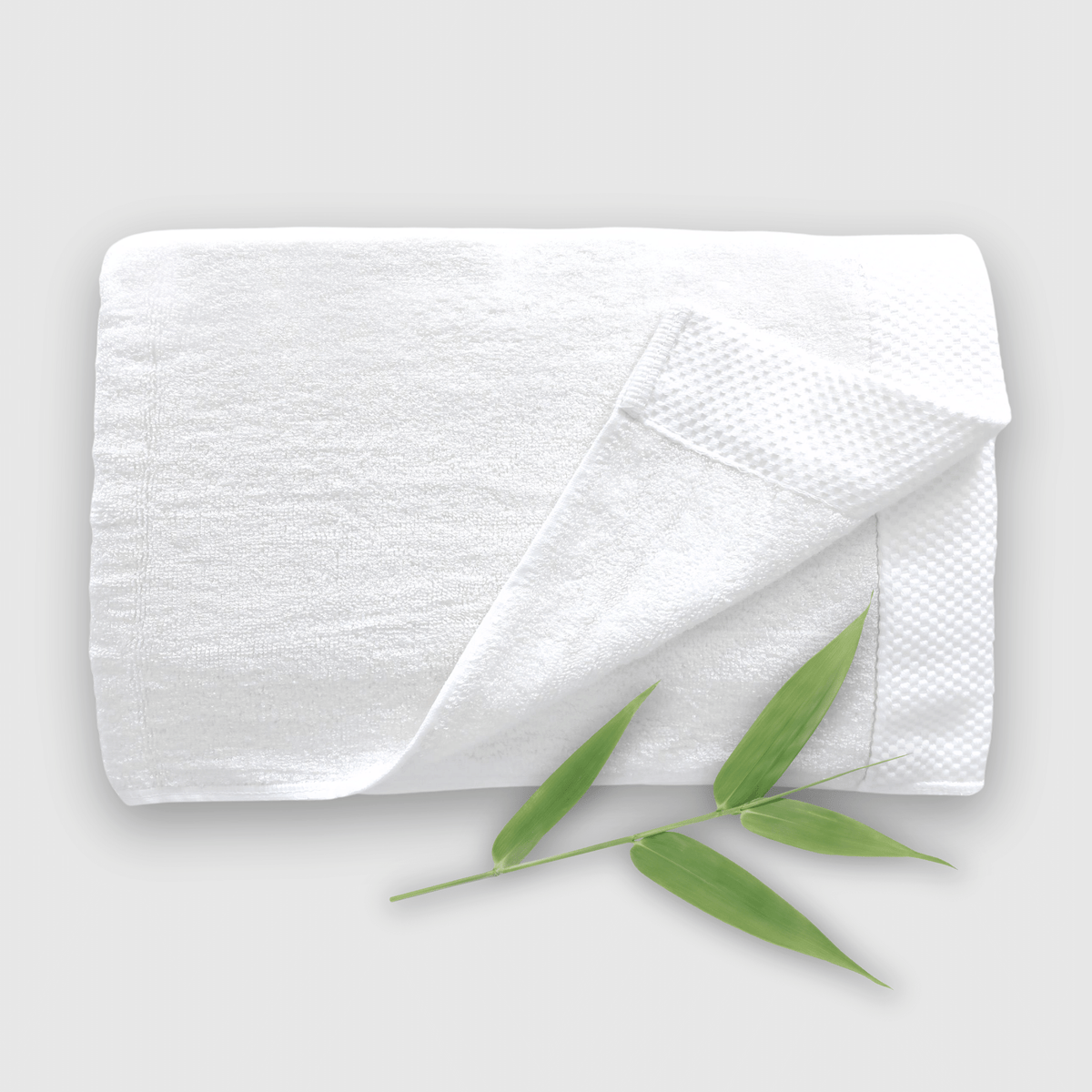 Bamboo Bath Towel - White