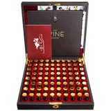 Sommelier Wine Aroma Kit - The Nosing Kit by The Wine Savant - Master Connoisseur Smelling Kit to Train Your Nose - 80 Fragrance Training Kit for Wine Lovers, Wine Game Gifts for Holiday, Him, Her