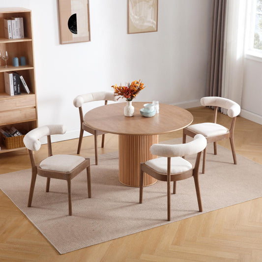 Taylor Modern Rustic Dining Chairs (Set of 2)
