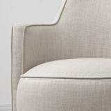 Yisa Modern Swivel Small Barrel Chair (Set of 2)