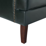 Aurelia Mid-century Modern Vegan Leather Accent Armchair