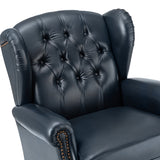 Raquel Genuine Leather Armchair with Sturdy Construction