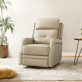Benito 28.74" Wide Genuine Leather Swivel Rocker Recliner
