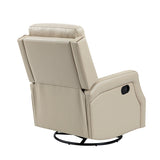 Benito 28.74" Wide Genuine Leather Swivel Rocker Recliner