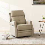 Benito 28.74" Wide Genuine Leather Swivel Rocker Recliner