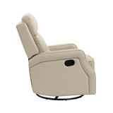 Benito 28.74" Wide Genuine Leather Swivel Rocker Recliner
