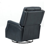 Benito 28.74" Wide Genuine Leather Swivel Rocker Recliner