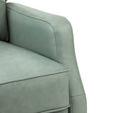 Benito 28.74" Wide Genuine Leather Swivel Rocker Recliner