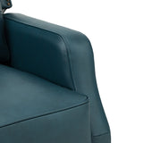 Benito 28.74" Wide Genuine Leather Swivel Rocker Recliner