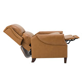 Rosaura 32.68" Wide Genuine Leather Manual Recliner