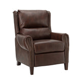 Rosaura 32.68" Wide Genuine Leather Manual Recliner